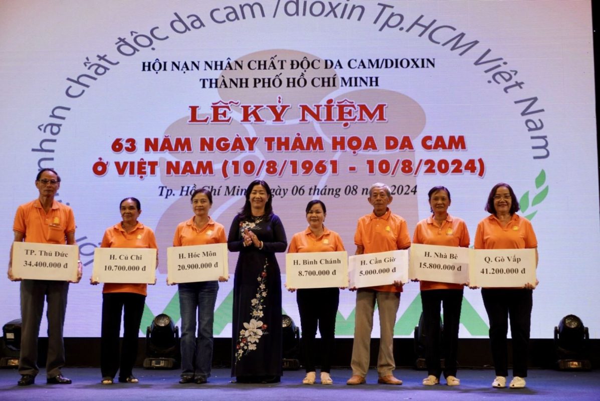 Lễ kỉ niệm 63 năm ngày thảm họa da cam ở Việt Nam(10/8/1961 - 10/8/2024)