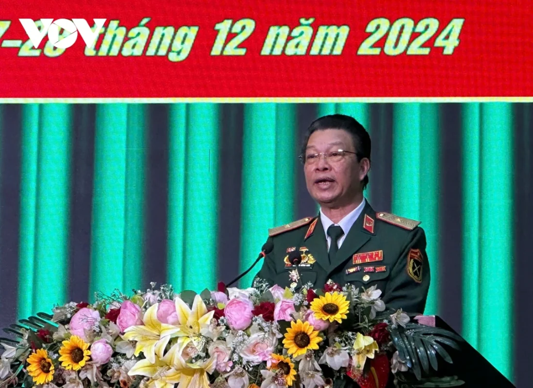 Thiếu tướng Nguyễn Hồng Sơn, tân Chủ tịch Hội Nạn nhân chất độc da cam/dioxin TP.HCM (ảnh: Ngọc Xuân)