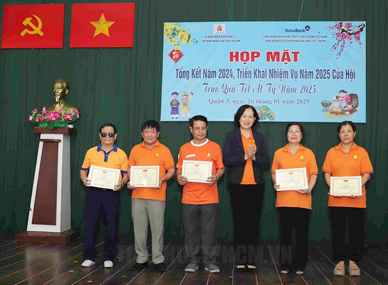 Quận 3: Đa dạng hóa các nguồn lực hỗ trợ, chăm lo cho hội viên, nạn nhân da cam