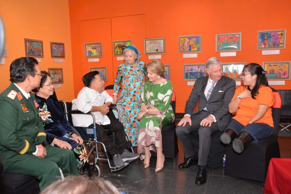 Bộ sưu tập hình ảnh VAVAHCM yết kiến Vua và Hoàng hậu Vương Quốc Bỉ